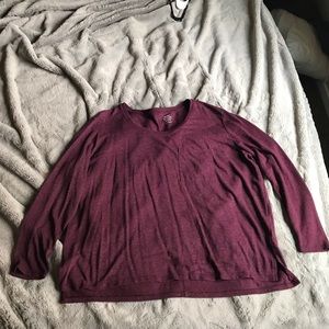 Old Navy Boyfriend Long Sleeve Shirt